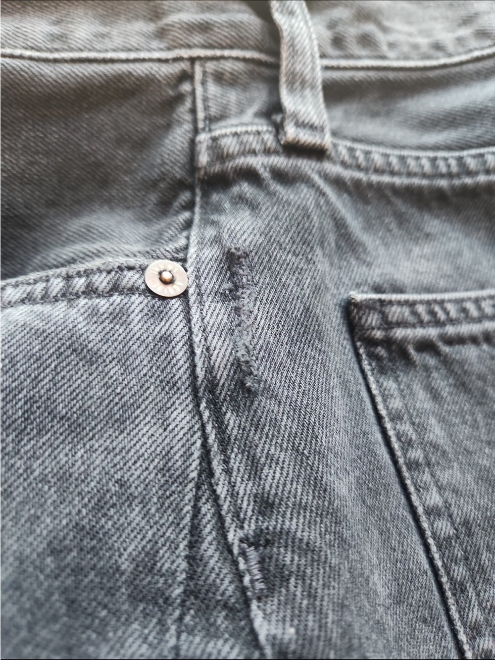Agolde Luna High Rise black jeans size 28 - Picture 8 of 12